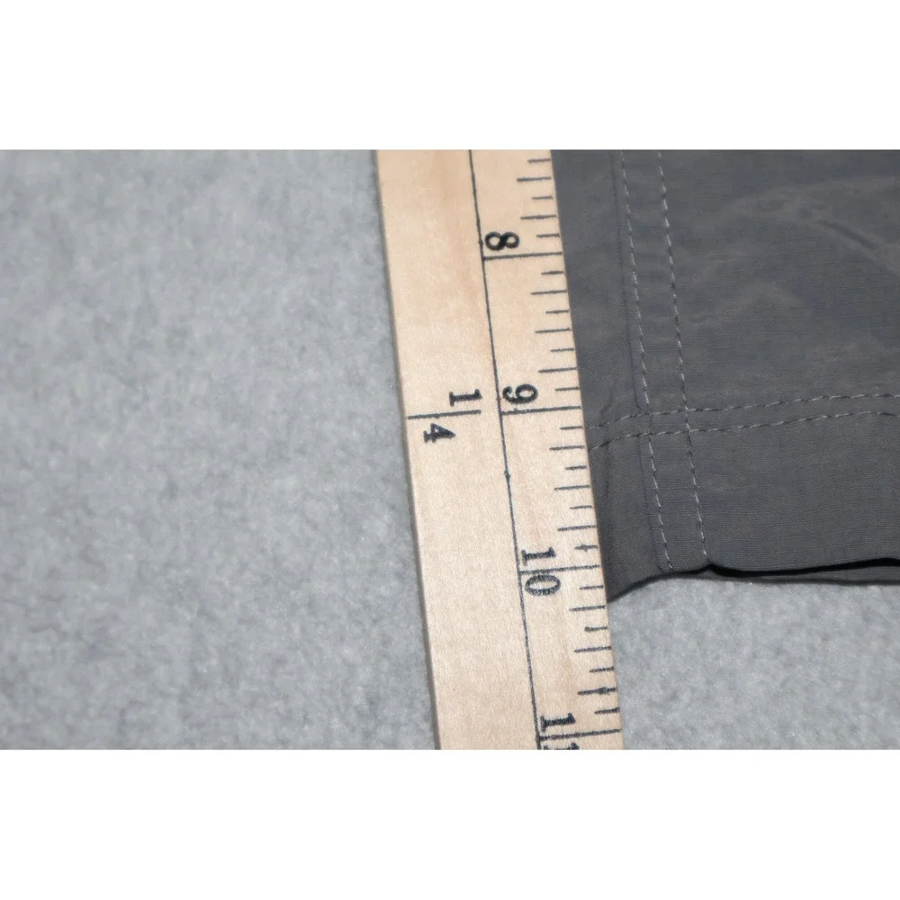 Columbia Zip Cargo Shorts Mens 44 Gray Nylon Hiking Outdoor 10